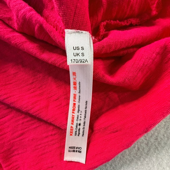 Anthropologie Tiered Maxi Dress Sundress Women’s Sm Saturday Sunday Trudie Pink - Picture 10 of 12